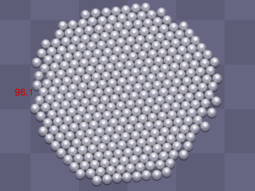 cluster de spheres